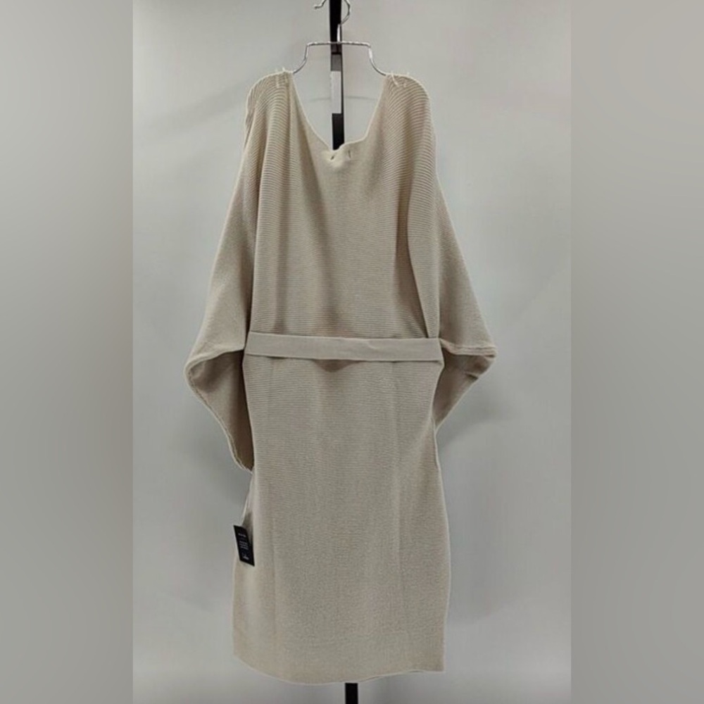 Lulu's Modern Comfort Ivory Dolman Sleeve Mini Sweater Dress • XL • NWT - Picture 6 of 8